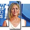 the actress Jennifer Aniston Panels paint by numbers