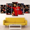 The Football Player Mohamed Salah panels paint by numbers