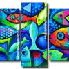 tropical fishes Panels paint by numbers