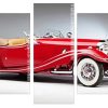 vintage benz 500k Panels paint by numbers