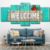 welcome Decoration Panel paint by numbers