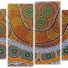 Aboriginal Art panels paint by numbers