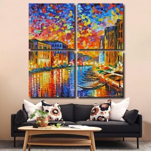 Abstract Italy Panels paint by numbers