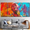 Abstract Kobe Bryant panels paint by numbers