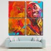 Abstract Kobe Bryant Panels paint by numbers