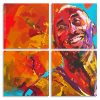 Abstract Kobe Bryant Panels paint by numbers