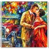 Abstract Romantic Couple panels paint by numbers