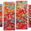 Abstract Tree Art Panels paint by numbers