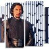 Adam Driver Kylo Panels paint by numbers