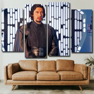 Adam Driver Kylo Panels paint by numbers