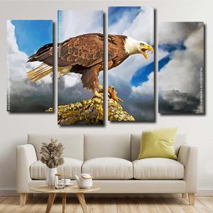 Aesthetic Bald Eagle Panels paint by numbers