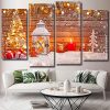 Aesthetic Christmas Vibes panels paint by numbers