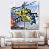 Aesthetic Military Helicopter Panels paint by numbers