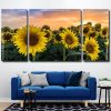 Aesthetic Sunflowers Field panel paint by numbers