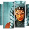 Ahsoka Tano Panels paint by numbers