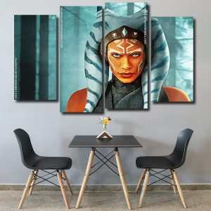 Ahsoka Tano Panel paint by numbers