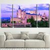 Alcazar de Segovia Spain panel paint by numbers