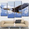 American Bald Eagle Flying Panels paint by numbers