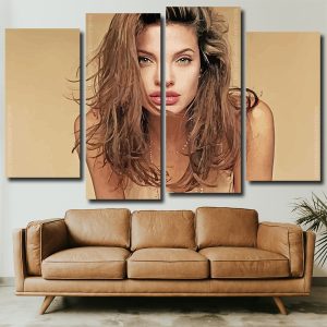 Angelina Jolie Panels paint by numbers