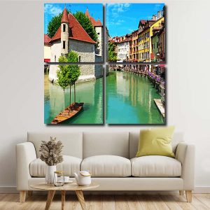 Annecy City France Panels paint by numbers