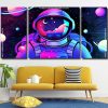 Astronaut Illustration Panels paint by numbers