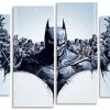 Batman Superhero Panels paint by numbers