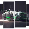 Bentley Sport Car panels paint by numbers