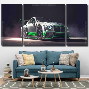 Bentley Sport Car panels paint by numbers