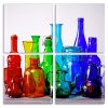 Colorful Glass Bottles panels paint by numbers