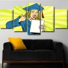 Graduating girl pop art Panel paint by numbers