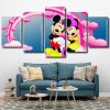 Mickey And Minnie Love panels paint by numbers