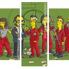 Money Heist Simpsons Version Panel paint by numbers