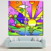 Pop art Sunny day Panels paint by numbers