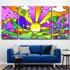 Pop art Sunny Day panels paint by numbers