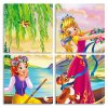 Princesses On Boat panels paint by numbers