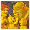 Shrek Family panels paint by numbers