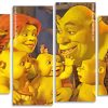 Shrek Family Panels paint by numbers