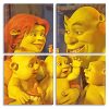 Shrek Family Panels paint by numbers