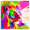 abstract lion Panels paint by numbers