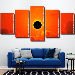 full solar eclipse Panel paint by numbers