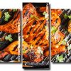 grilled chicken panels paint by numbers