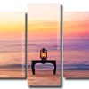 Beach Lantern On Table 5 Panels Paint By Numbers