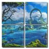 Fantasy Landscape Square Panels Paint By Numbers