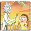 Rick And Morty Art 3 Panels Paint By Numbers