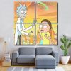 Rick And Morty Art Square Panels Paint By Numbers