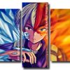 Todoroki My Hero Academia 5 Panels Paint By Numbers