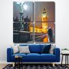 Aesthetic London In The Rain Square Panels Paint By Numbers