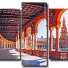 Aesthetic Sevilla 5 Panels Paint By Numbers