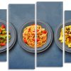 Classic Pasta 4 Panels Paint By Numbers