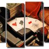 Corona Playing Cards 4 Panels Paint By Numbers